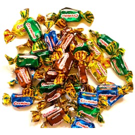 Assorted Toffee - 23 oz of Fresh Assorted Soft Delicious Individually Wrapped Vanilla Chocolate Mint Coffee Butterum Toffee