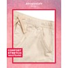 AEROPOSTALE Girls Twill Cargo Scooter Skirt - Stylish Pleated Skort