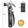 Survival Multi-Tool Mini Hammer, Gifts for Dad Husband Brother Boyfriend,