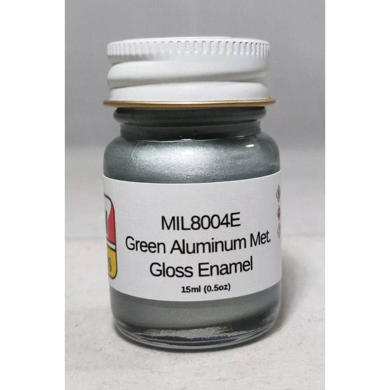 MCW Finishes Enamel MIL8004E Green Aluminum