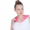 Softgel shoulder cold and hot pack (pink) hot and cold pack gel pad