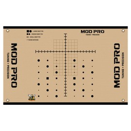 Morrell Yellow Jacket MOD Pro Polypropylene Wrap for MOD Pro Archery Target with Precision Bullseye 3 Sizes, Square, and Circles, 3 Pack, Tan