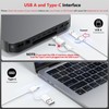 OMOTON Wired Keyboard for Mac Devices ONLY with Dual Interface,