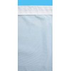 John Aird Denise - Plain White Net Curtain With Weighted