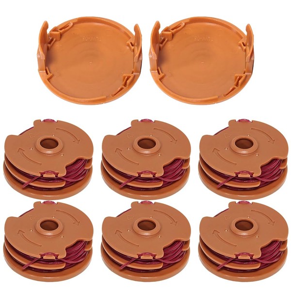 WA0007/ 50022833 WA0007.M1 Trimmer Line Spool 6-Pack 0.065-in x 16-ft
