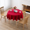 Linen Tablecloth – Linen Table Cloth Round Made of 100%