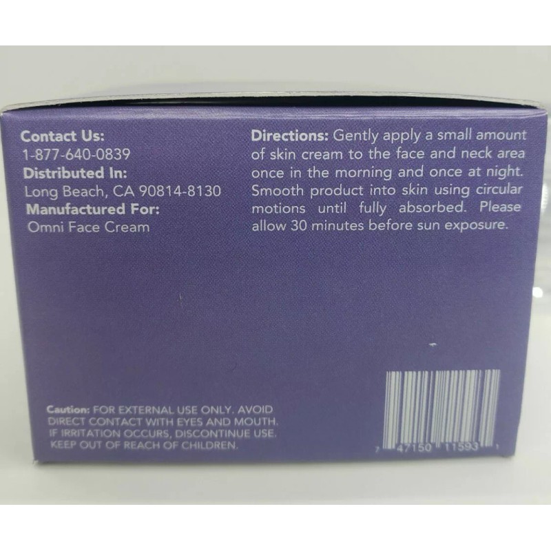 Omni Face Cream Deep Moisture White Lotion Daily Anti Aging