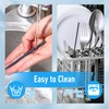 2PCS Silicone Straw Brushes Silicone Straws Cleaner, 6mm+8mm Extra Long