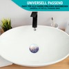Arteneur Sink Plug 40 mm Lavender - Stainless Steel Eccentric