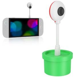 Switch 2 Camera- Plant Shape, Piug and Play, 720P Video Chat with Privacy Slider, TV/Desktop Mode, Camera Accessories for Switch 2(2025)