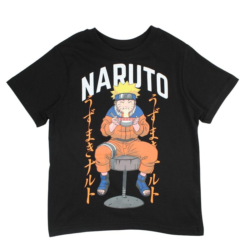 eplusm Naruto Kids T-Shirt and Shorts, black