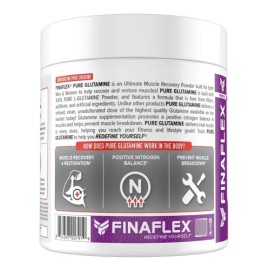 Glutamina Finaflex Pure Glutamina 1kg 200 Servicios                                                                                                   