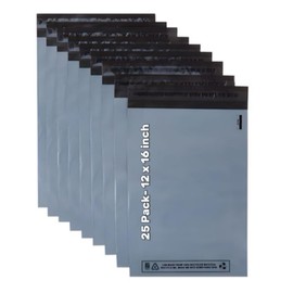 DVIVA 25pcs Postage Bags for Clothes |12"x16" Waterproof and Tear-Proof Mailing Bags | Large Parcel Bags for Delivery, Shipping & Packages