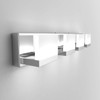 Tipace 4 Lights LED Modern Vanity Light Chrome Bathroom Lighting