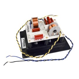 PRV AUDIO 2DF2K 2 Way Crossover Car Audio with Woofer Impedance Selection, Crossover Point at 2,000 Hz