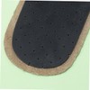 NOLITOY Lightweight Breathable Leather Insoles Bamboo for Damping Shock Absorption