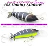 TSURINOYA 40S 3.7g Tail Prop Sinking Tiny Minnow 40mm Screw