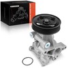 A-Premium Engine Water Pump with O-ring & Pulley Compatible with