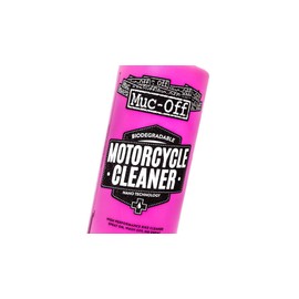 Muc Off 664US Nano-Tech Motorcycle Cleaner, 1 Liter - Fast-Action, Biodegradable Motorbike Cleaning Spray - Safe On All Surfaces and All Types of Motorcycle Pink