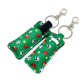 allydrew - Paquete de 10 llaveros con 10 cierres de metal, Deportivo, 10 Pack with 10 Pieces Metal Clasps