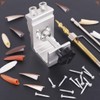 Rustark 133 Pcs All-In-One Aluminum Pocket Hole Jig Kit with