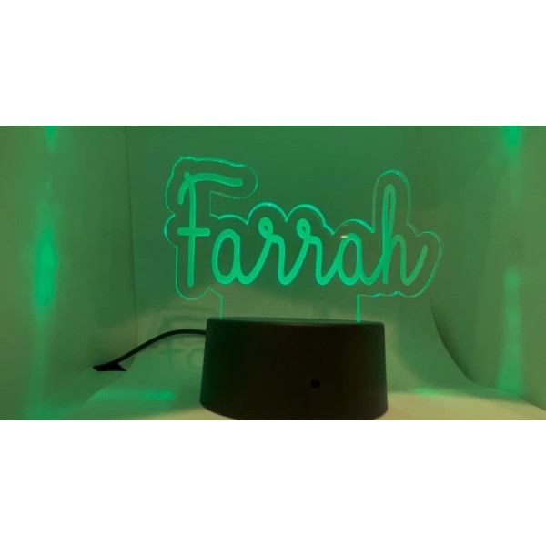 Unbranded LED night light - Personalized with any Name!
