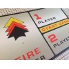 Space Invaders Laminated Arcade Control Panel Overlay (CPO)