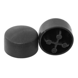 SQXBK 20PCS 12.7mm Foosball End Cap Foosball Table Rod Safety Rubber End Caps Flexible Pipe Post Rubber Cover Tip Protectors
