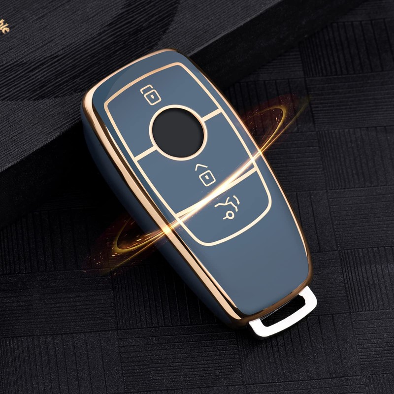 [OATSBASF] Benz Key Case, Benz Key Cover, TPU 360 Degree