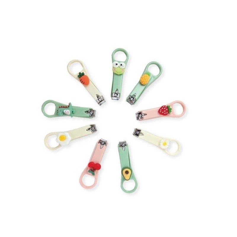 Cute mini character nail clippers - Pineapple / 귀여운 미니