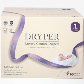 Baby Nappies, Disposable Diapers (Size 1 (60 Nappies))
