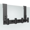 WUIVIUT Over The Glass Shower Door, Metal Shower Wall Mount