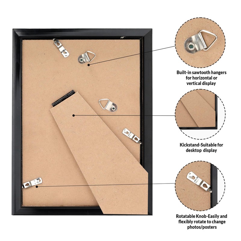 LaVie Home 5x7 Picture Frame 2 pack, Display Pictures 5