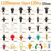 Einesin EINESIN Car Push Retainer Clips & Auto Fasteners Assortment,