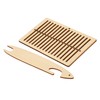2Pcs Belt Weaving Kit, Handmade Poplar Loom Tools for Bracelet