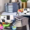 TenaLucy Plate Holder Motorhome, Felt Cup Holder Camping Felt Dish