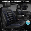 CAR PASS 3D Foam PU Leather Car Seat Covers, Universal