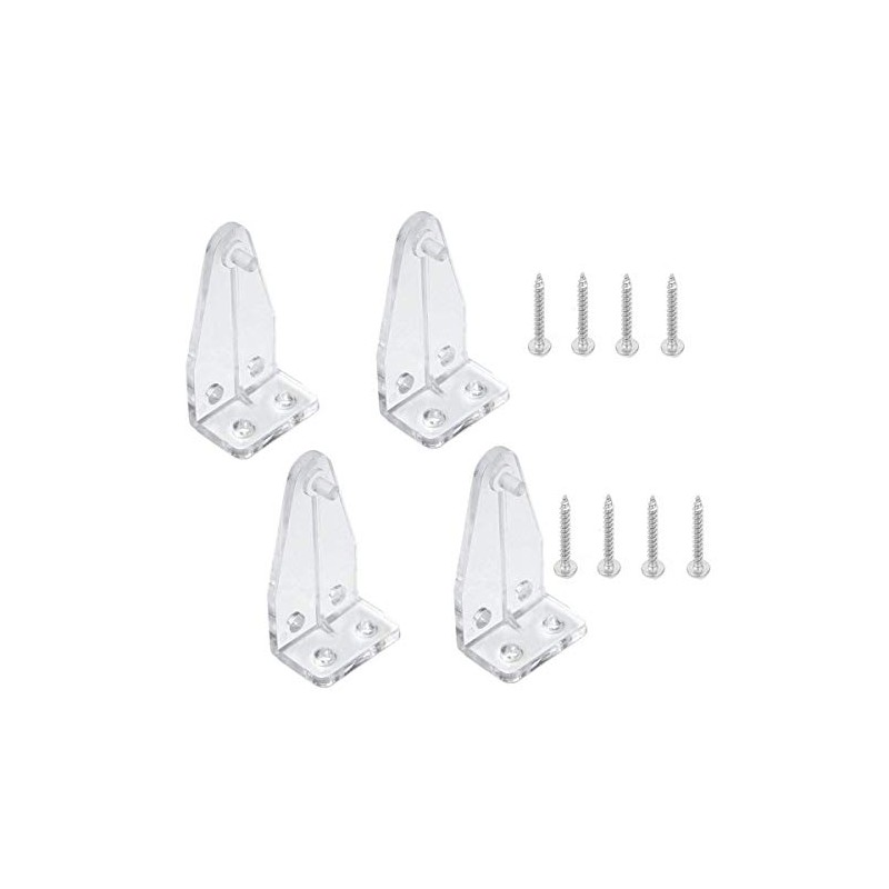 4pcs Hold Down Bracket for 2" Blinds Bottom Rail Hold