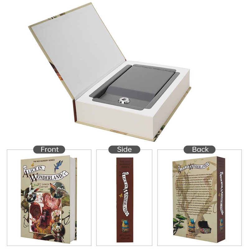 Real Paper Diversion Book Safe Storage Box, Dictionary Secret Safe
