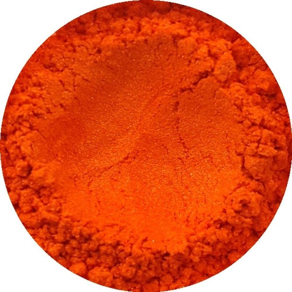 Clementine Orange Cosmetic Mica Powder 3g-50g for Soap, Eyeshadow, Bathbombs