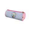 Round Simple Pencil Case - Santoro "Poppi Loves" - Messenger