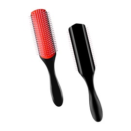 GAJUS 1 Stück Haarbürste ohne Ziehen, Bürste, geeignet für verknotetes und lockiges Haar, Lockenkamm, Lockenprodukte für Männer, Nylon-Entwirrer