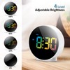 Ankilo NEWEST Digital Alarm Clock, LED Electronic Clock, Small Desk