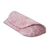 Pearl 092792 Eyeglass Case, Pink, Semi-Hard Cotton, Floral Pattern