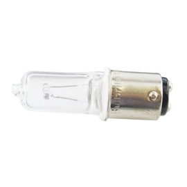 Bulbrite Q50CL/DC120-Volt Halogen JD Type DC Base Bulb, 50-Watt, 50w