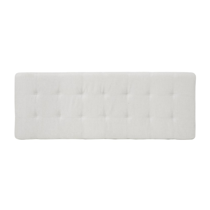 Christopher Knight Home Mission Fabric Storage Ottoman, Light Grey