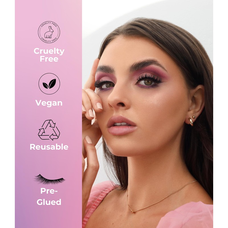 Lola's Lashes Pre-glued Lashes | Bold Definition Starter Kit |