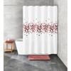 Kleine Wolke Cora Shower Curtain, Textile PES, Multicoloured, 180 x