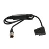 HangTon D-tap to Hirose 4-pin Power Cable with 12V Regulator