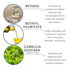Serious Skincare Crema De Retinol Para La Cara - Crema Hidra                                                                                          